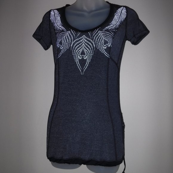 lululemon athletica Tops - Lululemon Run Silver Bullet Tech Reflective Top